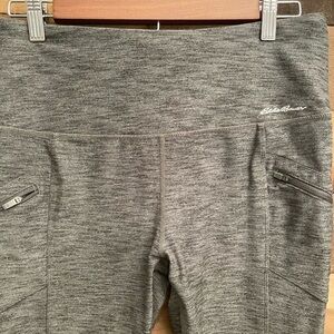Eddie Bauer Heathered Gray Active Leggings